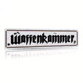 German Armory Sign