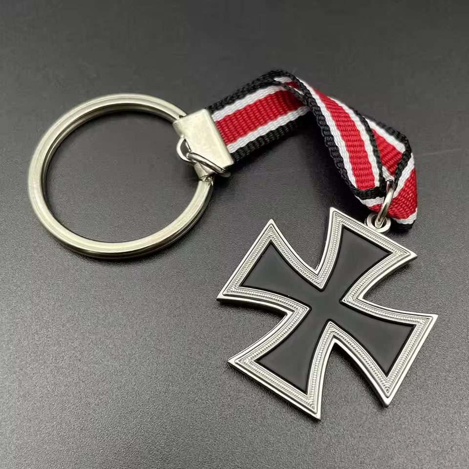 Iron Cross Key Chain