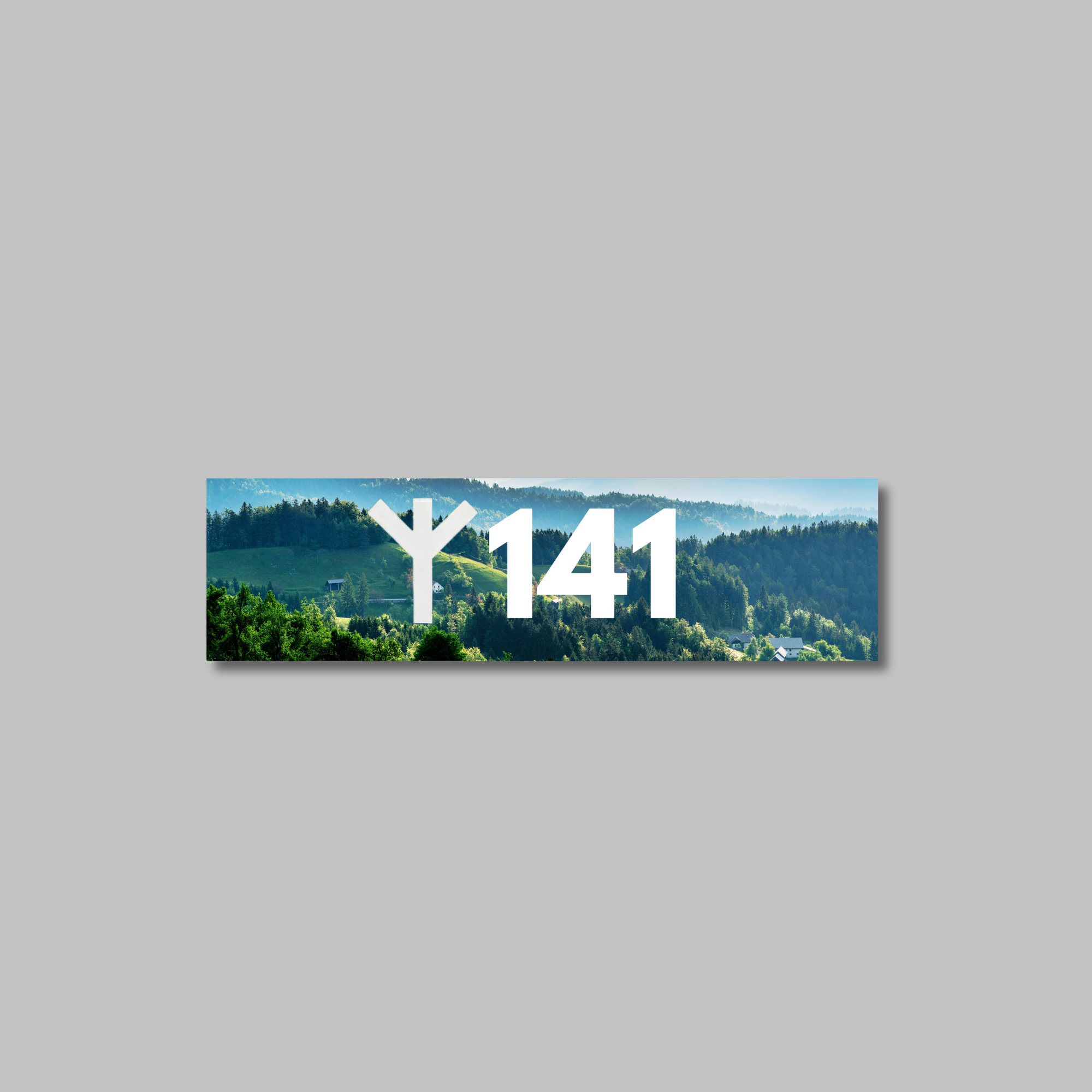 141 Bumper Sticker