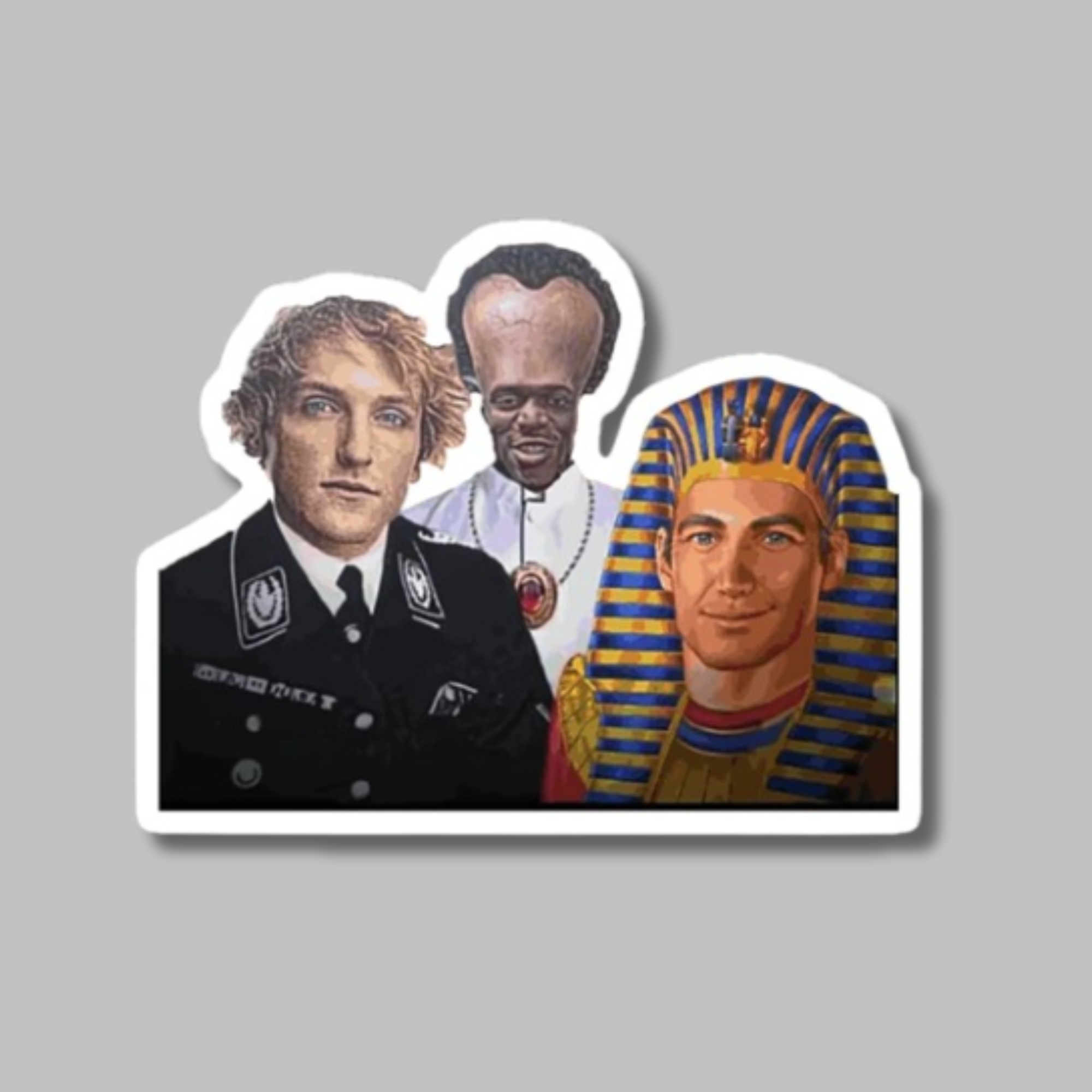 Logan Paul KSI Pharoah Bumper Sticker