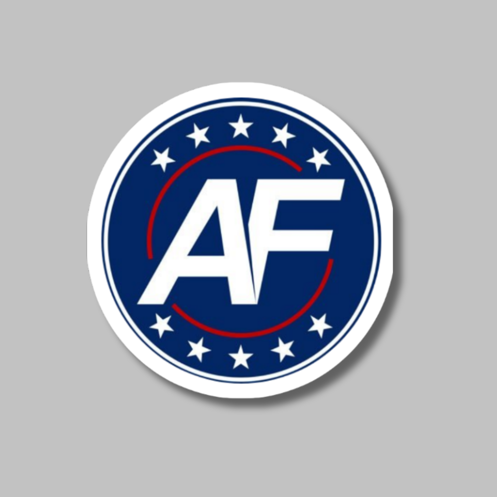America First Logo Bumper Sticker
